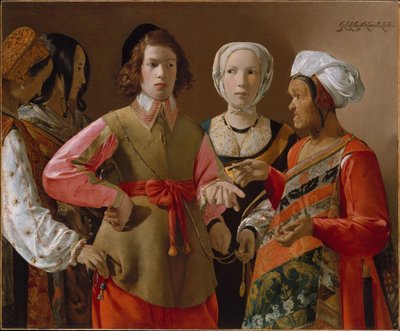 La diseuse de bonne aventure - Georges de La Tour